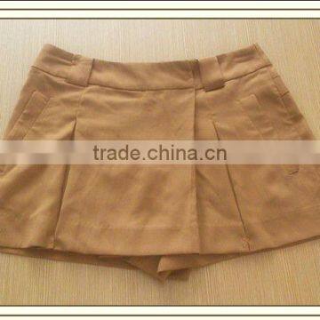 Light Brow Women Fashion Pantskirt