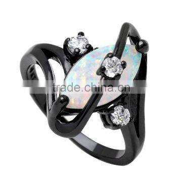 Opal Ring Jewelry Accessories Finished Wedding Engagment Ring