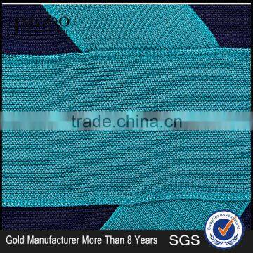 MGOO Cheap Clothes China Custom OEM/ODM Strapless Bodycon Dress Contrast Blue Party Dress Sexy Bandage Vestidos H206 photo-5