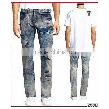 Biker Jeans Fashion Denim Trousers(LOTK057) photo-5