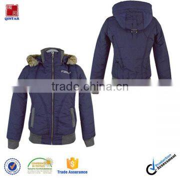 Fashion Women's Winter Warm Jacket With Detachable Hood