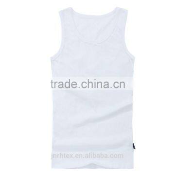 Custom no Design Plain 100% Cotton Tank Top photo-6