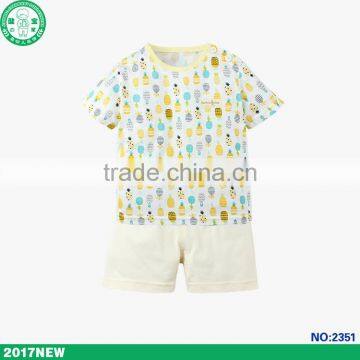Wholesale 2017 New Design Summer Clothing Set Baby Girl Wear With Soft Touch photo-4
