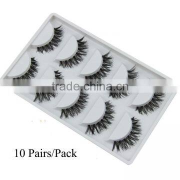 2016 Synthetic Hair Fashion Black False Eyelash photo-3