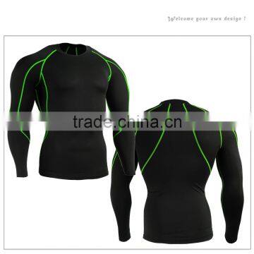 Mens Compression Good Elasticity 2017 Hot Sale Short Sleeve Cycling Jersey