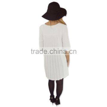 Elegant Summer Women Casual Long Sleeve Dress Fashion Designs For Wholesale 2017 photo-4