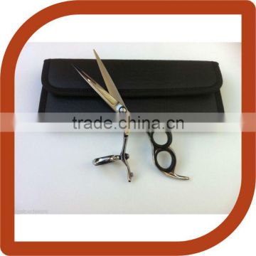 Thumb Swivel professional hair dressing styling scissors shears barber 6.0" CASE