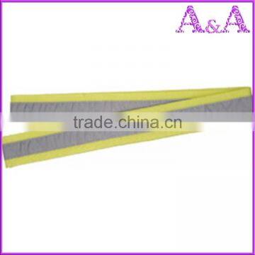 Fluorescent Lime, Silver 1'', Flame Resistant Reflective Fabric, Nomex Backing, 50 Industrial Washing Cycles photo-5