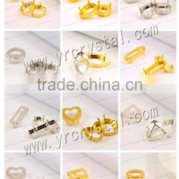 Point Back Fancy Stones With Clamp for Clothes Decoration photo-2