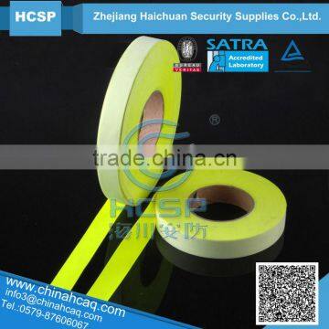 colour high visibility competitive polyester/cotton reflective tape