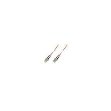 SC - SC Multimode OM1 / OM2 Duplex Fiber Optic Patch Cord, Duplex Zip Cable
