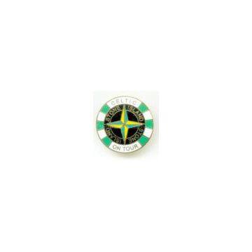 FOOTBALL BADGE PINS COAT PIN