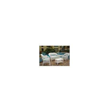 Wicker sofa set