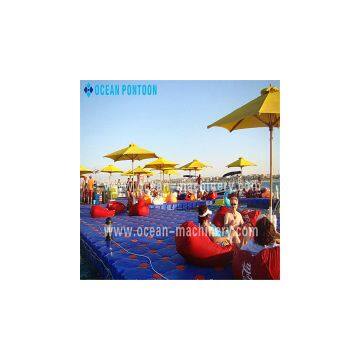 Floating Platform Leisure Park on Water