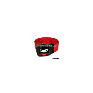 Red Canvas Belt for Girl