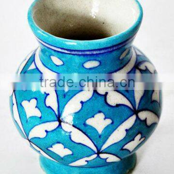 Handmade Ceramic Blue Pottery Flower pots