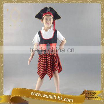 Halloween Kids Pirate Costume Fashion Girls Costume