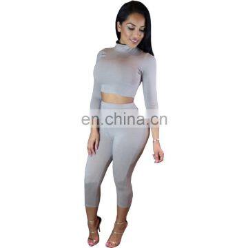 Europe And America Leisure Midriff-Baring Sexy Jumpsuits