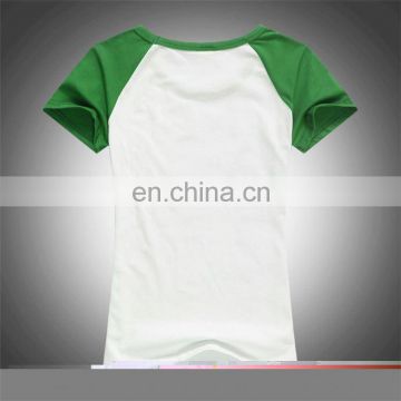 Top fashion attractive style printed white t-shirts directly sale