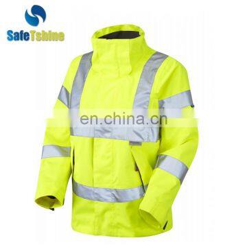 High reflective fashion reflective raincoat