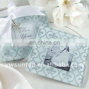 classical designed photo coaster for wedding party supplies souvenir