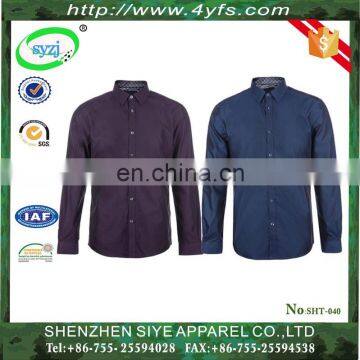 Men formal shirts with shirt fabric chinasupplier