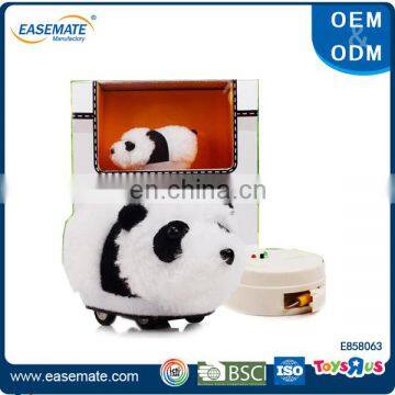 New arrival remote control panda soft walking panda toys