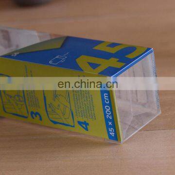 Manufacturer Custom Clear PVC Rectangle Packaging Box,wiper Packaging Box With Custom Logo Printing photo-4