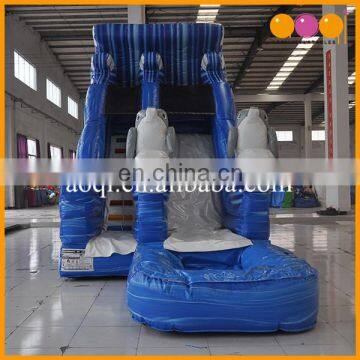 2017 China Popular Water Games Dolphin Inflatable Water Slides for Lake photo-3