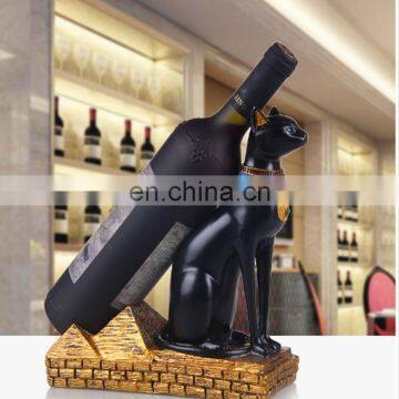 High Quality Exquisite Egypt Elegant Cat Wine Holder