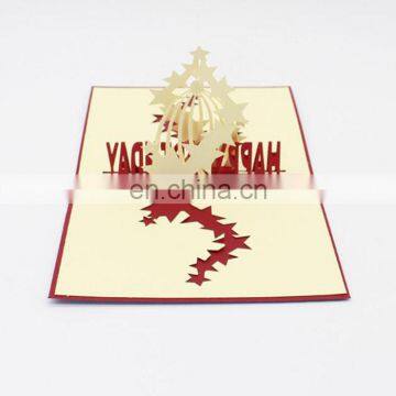 happy birthday greeting card 3d pop up greeting card