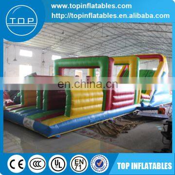Inflatable Obstacle Course,double Channel Inflatable Obstruction photo-4