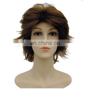 MCW-0409 Party Masquerade synthetic short brown Bob wig for man