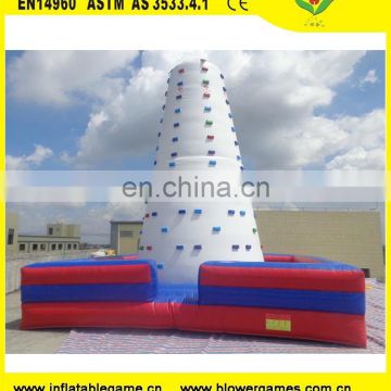 Giant inflatable Outdoor Game Hot Inflatable Rock Climbing Tower