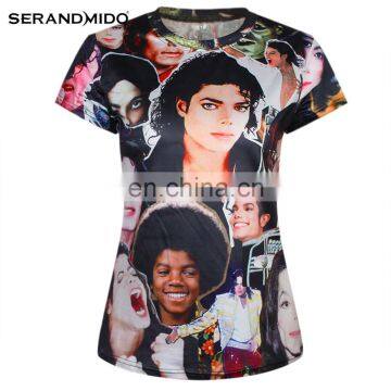 Custom Summer Funny Michael Jackson 3D T-shirts