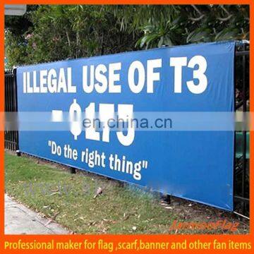 custom mesh fence banner for decoration