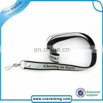 manufacturer direct wholesale glitter lanyard with custom logo