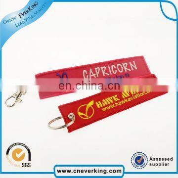 promotional key ring,polyester key chain