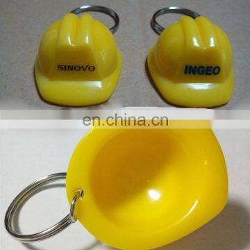 Promotional Cap Safety Helmet hard hat Keychain logo printing