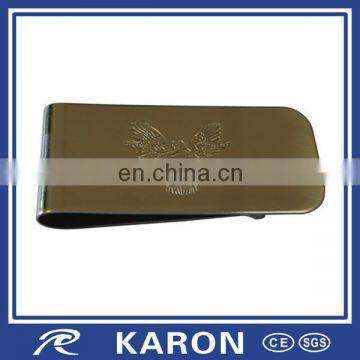 wholesale personalized money clip with engraved logo