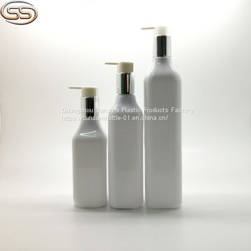 PET Plastic Cosmetic Bottles Collection for Shampoo Bottle