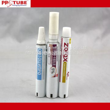 Collapsible Medical Cream Aluminum Packaging Tube