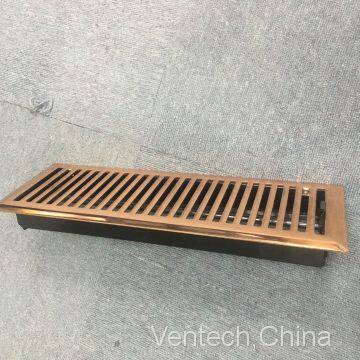 iron ventilation floor air grille and registers hvac system