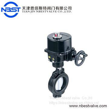 D971X-10Q QT Type Motorized Wafer Butterfly Valve photo-2