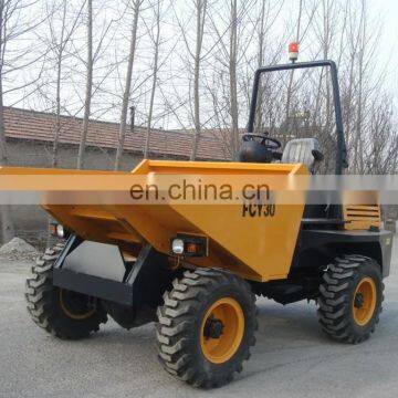 Short transport use FCY30 3ton diesel site dumper