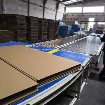 Flexible Cardboard Logistics System For Corrugated Cardboard Production Line | PLC Control