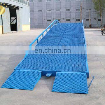 7LYQ Shandong SevenLift Hydraulic Mobile Adjustable Car Lift Loading Ramps for Trailers Container Shipping