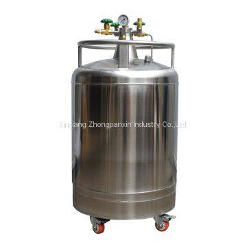 Liquid Nitrogen Dewar YDZ-75 Vacuum Flask Cryogenic Gas Storage Tank photo-4