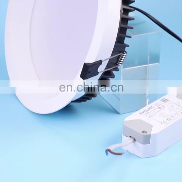 Ultra-thin high-quality recessed led downlight 10-40w