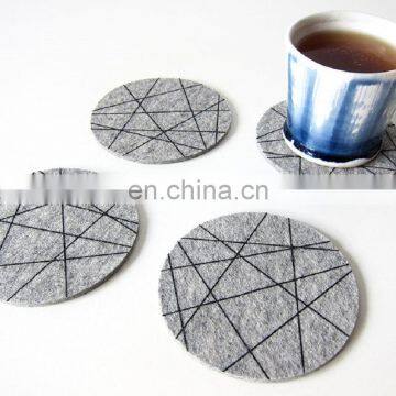 High Quality Absorbent Felt Coaster